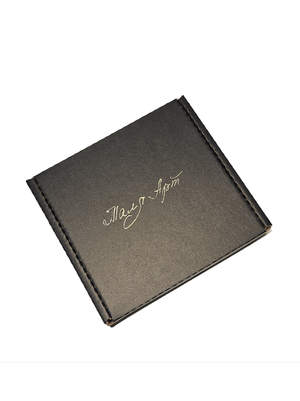 Колье ручной работы из натурального лабрадора и лавы "Нефертити"