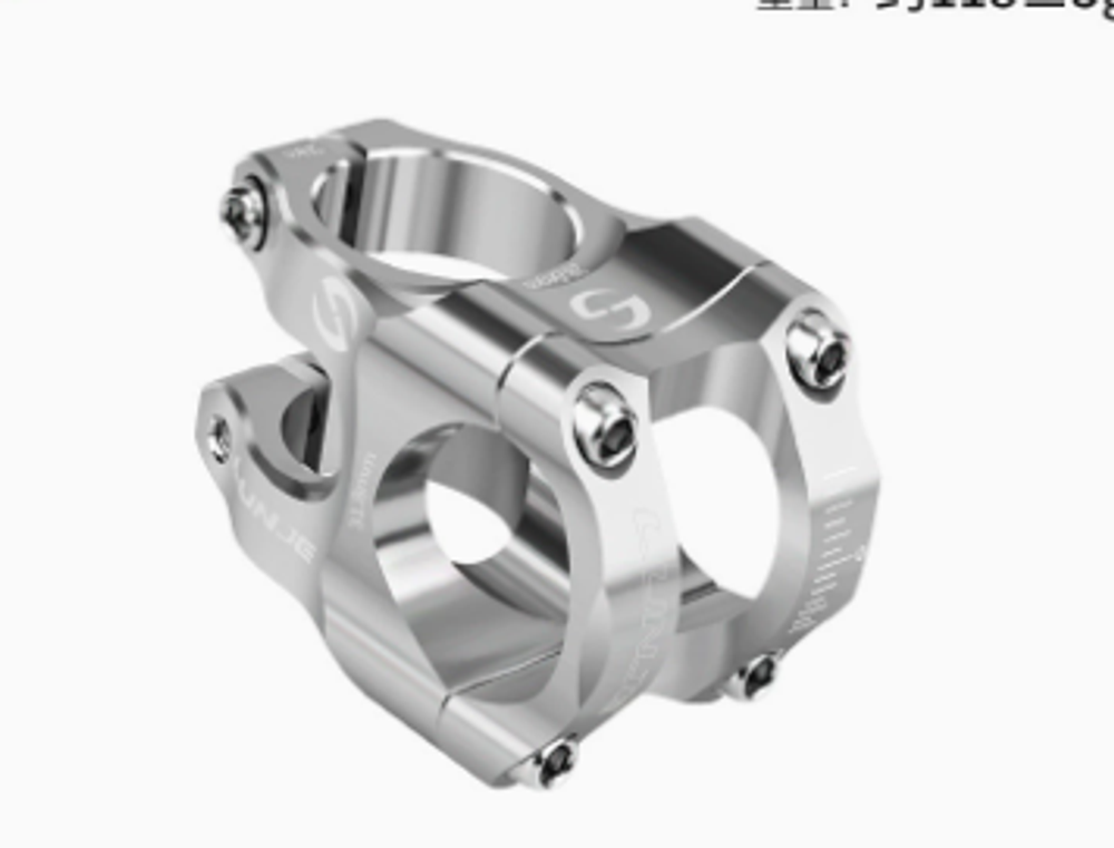 Вынос LUNJE XT-A0153 31,8*35 мм серебро