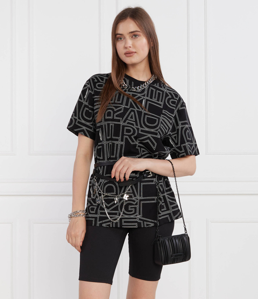 Клатч k/kushion Karl Lagerfeld - черный(231W3212)