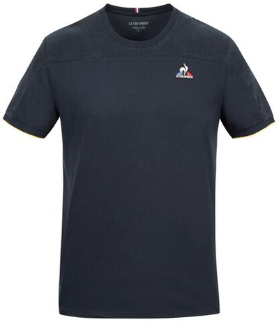 Теннисная футболка Le Coq Sportif TENNIS Tee SS No.1 M - Blue