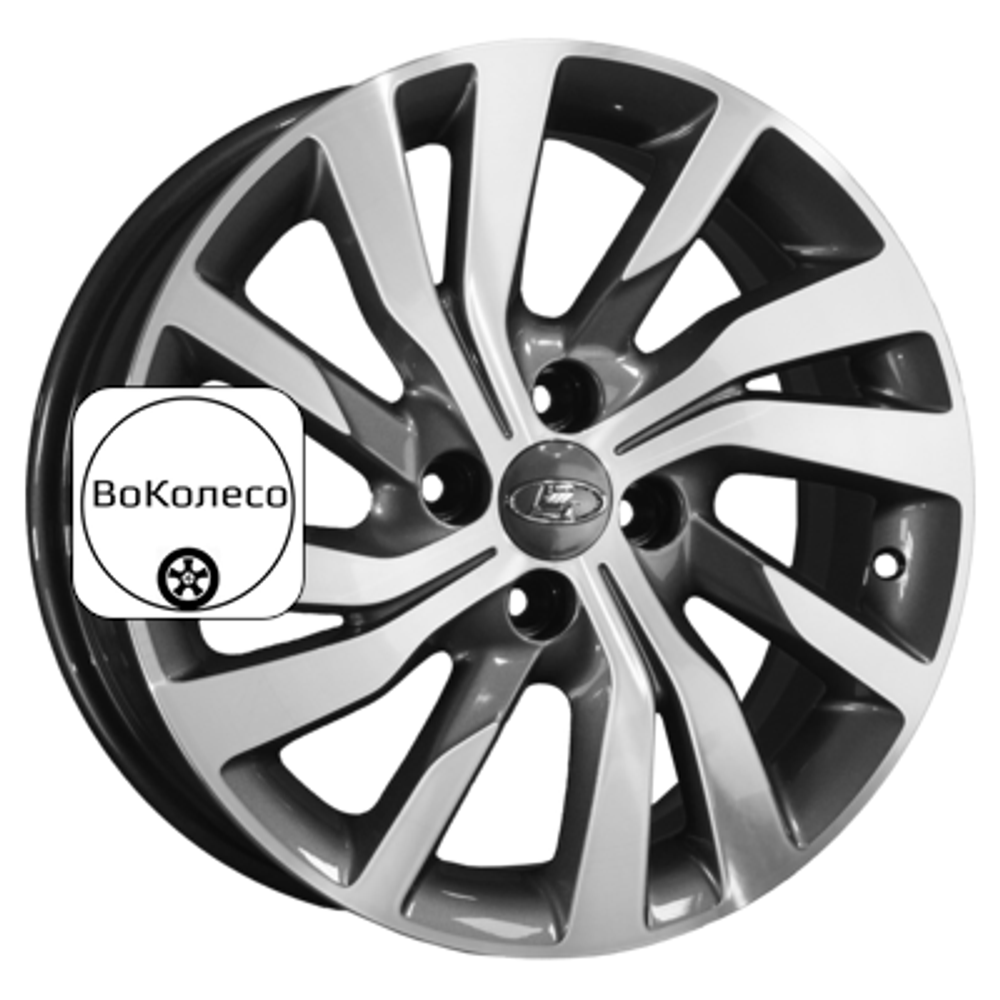 6x16/4x100 ET41 D60,15 Fenix (X-Ray) (КС734) Алмаз антрацит K&K