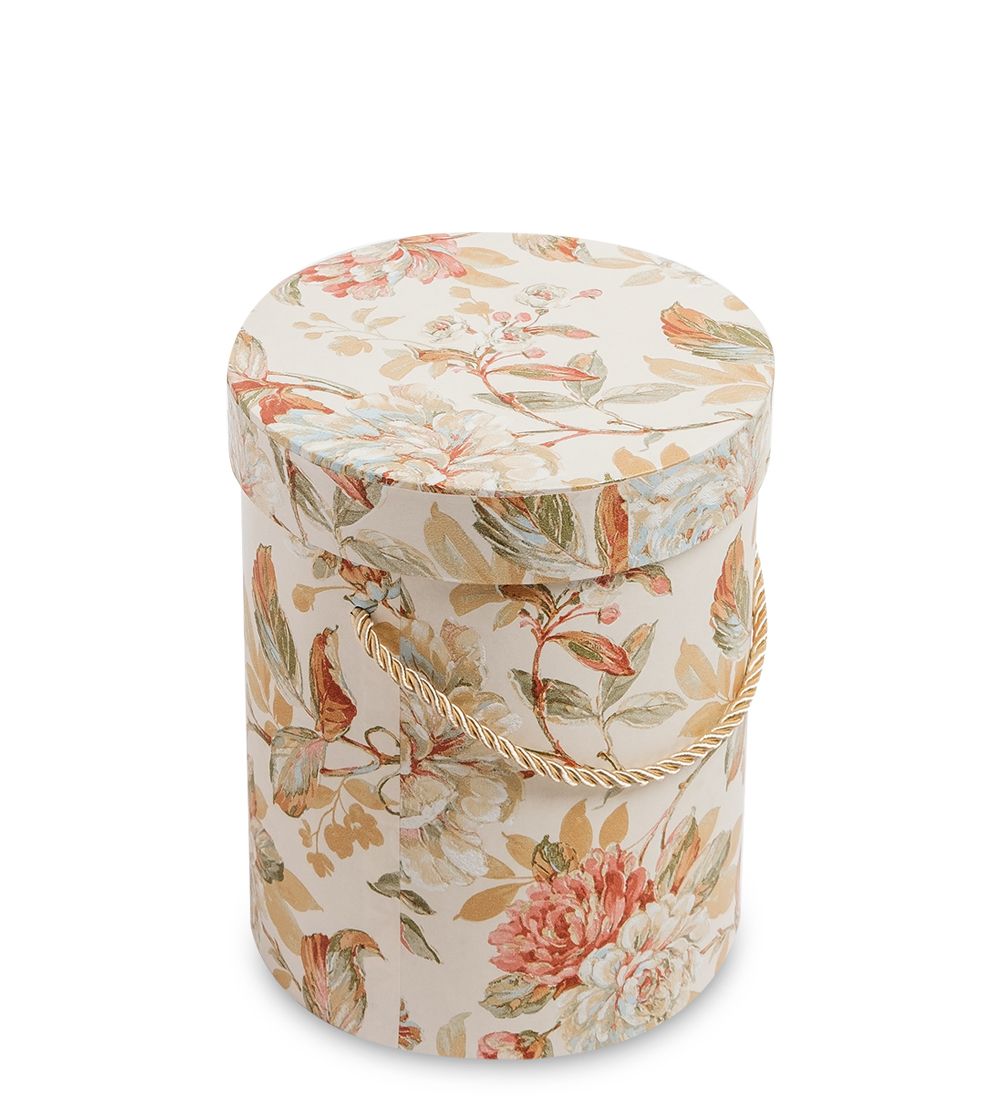 WG-78/2-C Коробка подарочная «Цилиндр» цв.бежевый