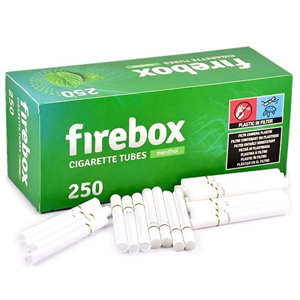Гильзы для сигарет "Firebox" Menthol 250шт
