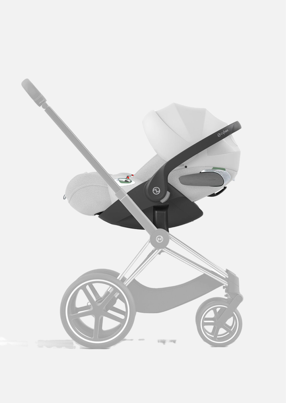 Cybex Автолюлька Cloud T i-Size Plus Platinum White