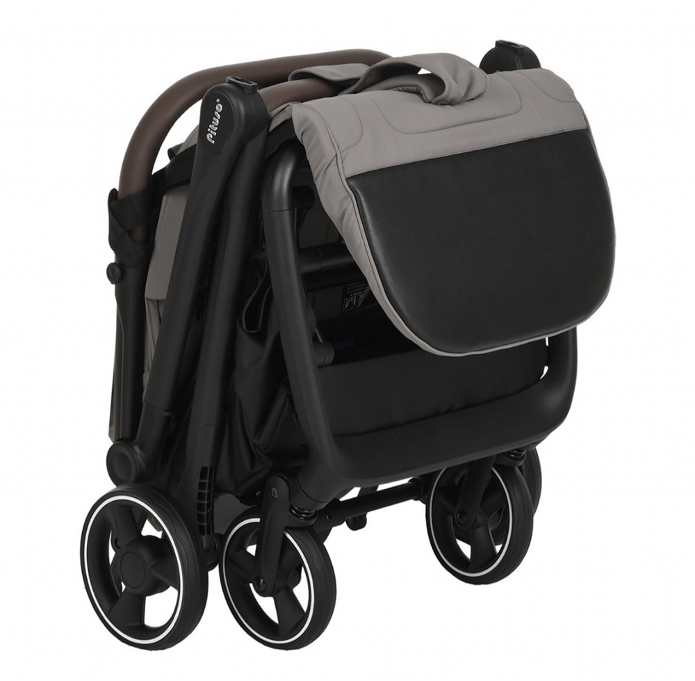 Коляска прогулочная Pituso Matrix PU Graphite