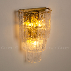 Бра Cloyd PARSIFAL-A W3 / выс. 35 см - латунь (арт.20093)