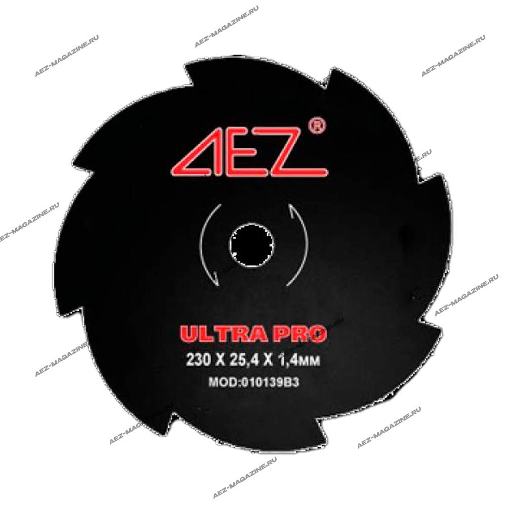 Диск для бензокосы 8-ми зубый(уп.картон) 230х25,4х1,4 серия ULTRA PRO