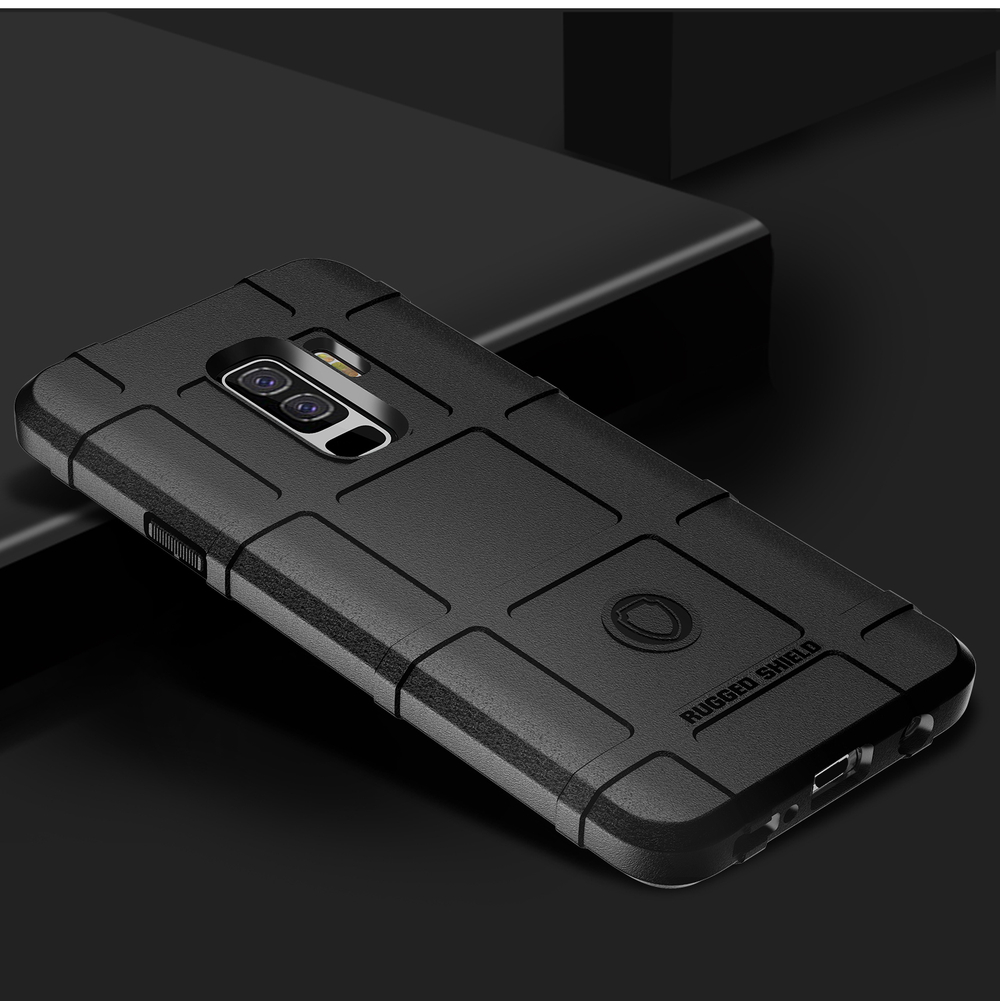 Чехол для Samsung Galaxy S9 Plus цвет Black (черный), серия Armor от Caseport