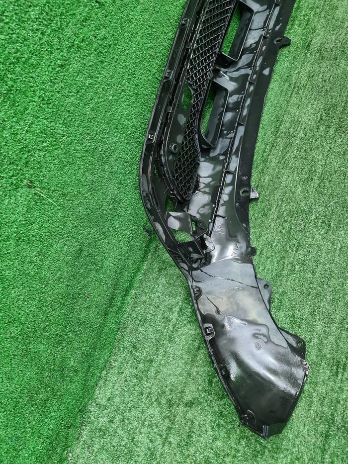 Юбка переднего бампера Mercedes GLC X253 (19-22)