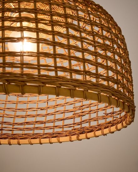 Dakira Абажур подвесного светильника из ротанга  Ø52 см