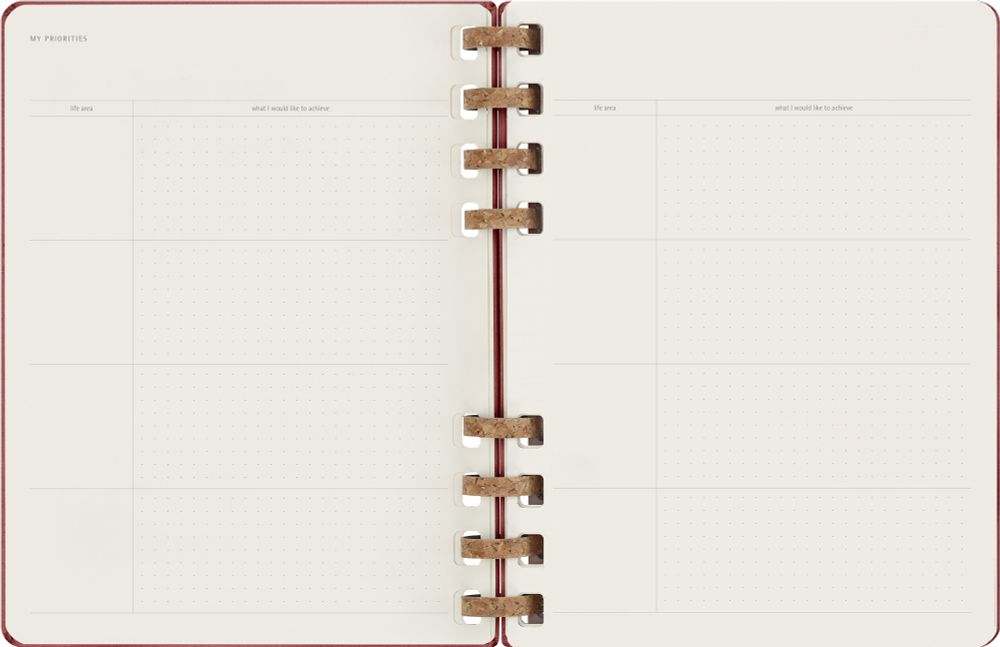 Еженедельник Moleskine SPIRAL (DHUNDSPF3212MWH4) 2