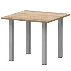 Стол переговорный НТ-090+НТН-1 НТ-090+ОС-2 900x900x750 Аргентум