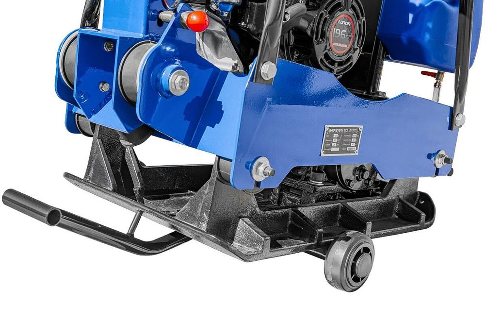 Виброплита бензиновая TSS-VP120TL - [110 кг / 20 кН / Loncin G200F] версия PROF