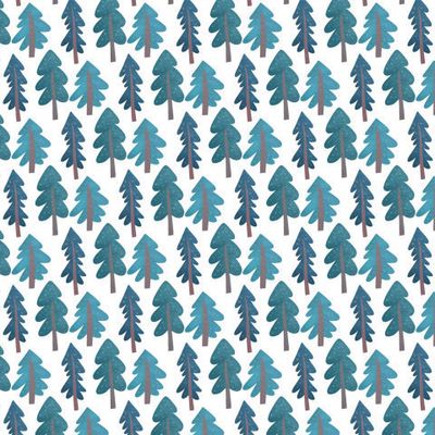 елочный лес