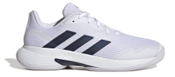 Мужские кроссовки теннисные Adidas CourtJam Control M Carpet - cloud white/team navy/cloud white