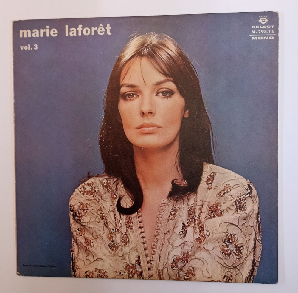 Винтажная виниловая пластинка LP Marie Laforet Volume 3 (Canada 1966)