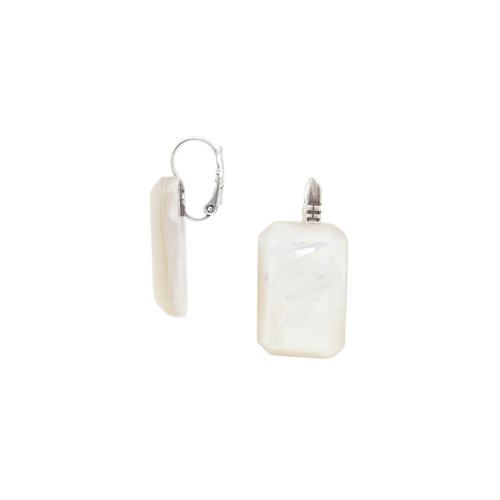 Серьги Nature Bijoux, Milos, с перламутром, NB26.1-12-90643 (белый)