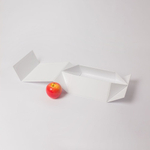 Коробка самосборная на магнитах 21х10х20, белый, меловка