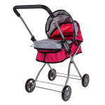 Коляска для куклы лежачая, пакет FL9199