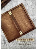 Счётница для денег деревянная с принтом