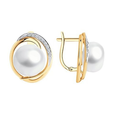 Серьги Au 585 (792250)