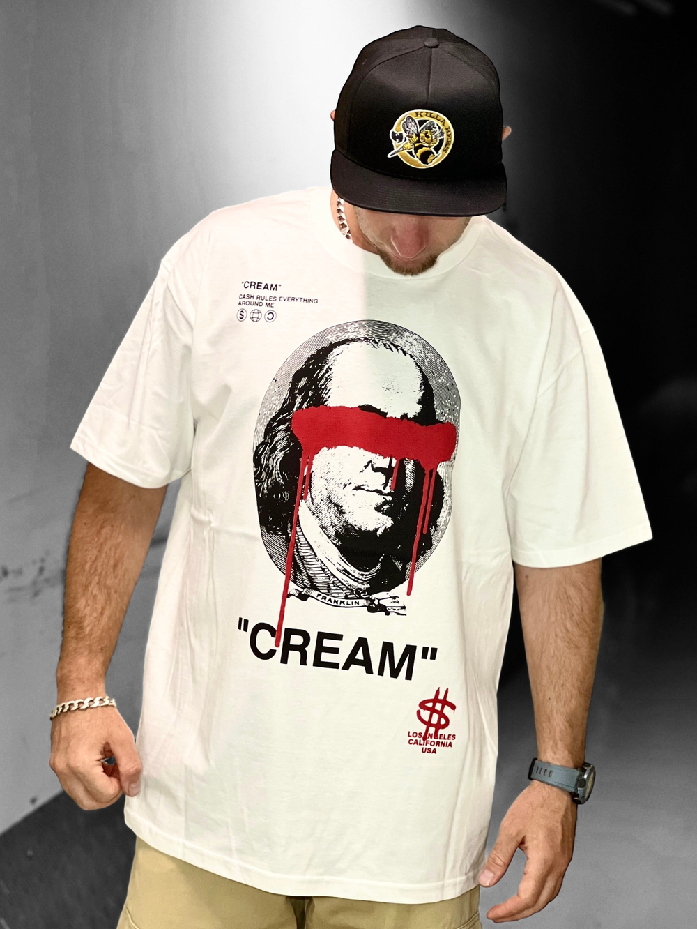 Футболка CREAM (of Wu-Tang Clan) white