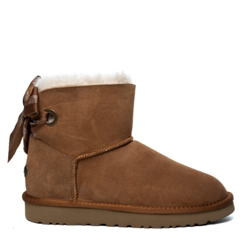 Угги Bailey Bow Mini Customizable Chestnut