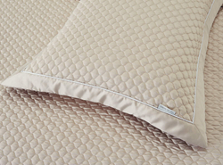 Покрывало 160х220 и наволочка 50х70 Sofi De MarkO Молли кремовое