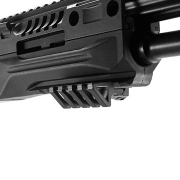 Крепление (переходник) с боковым смещением под 45 градусов с Weaver на Weaver 45 мм