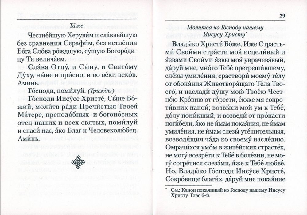 Канон покаянный о грехе аборта