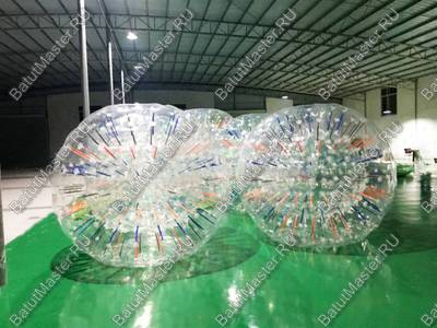 Светящийся зорб "Neo" ТПУ, диаметр 2.4 м