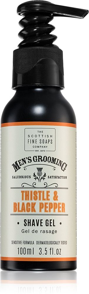 Scottish Fine Soaps гель для бритья для мужчин Men’s Grooming Thistle &amp; Black Pepper
