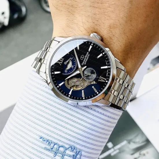 Часы мужские Orient RE-AV0B03B00B японские механические с автоподзаводом