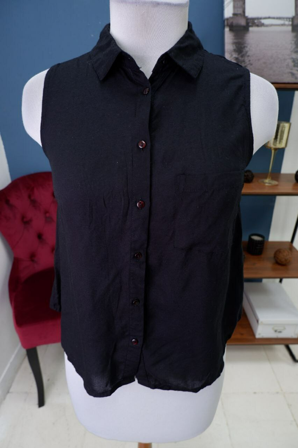 Топ Jennyfer черный 46 размер