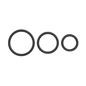 Набор колец для эрекции Cock & Ball rings (3 шт разного диаметра)