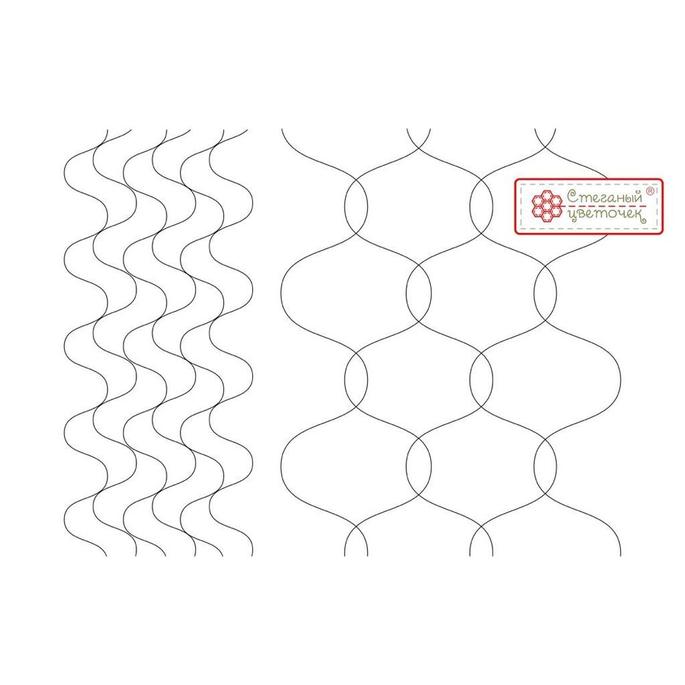 Линейка для стежки №9, 3 мм (aрт. Y09)