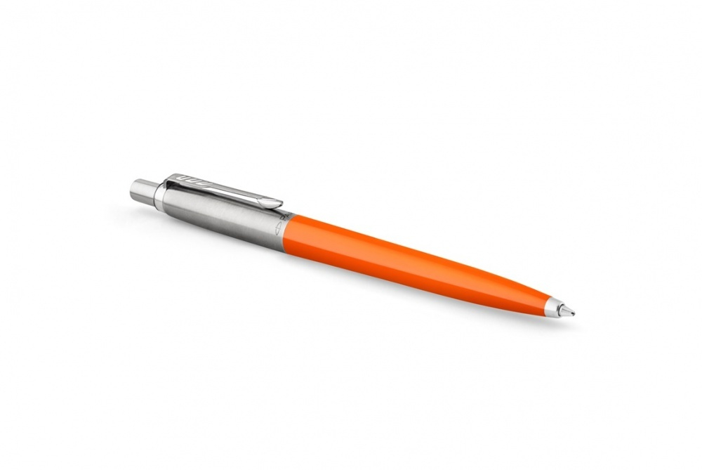 Шариковая ручка Parker Jotter Originals Orange Chrome CT, стержень: Mblue в подарочной упаковке