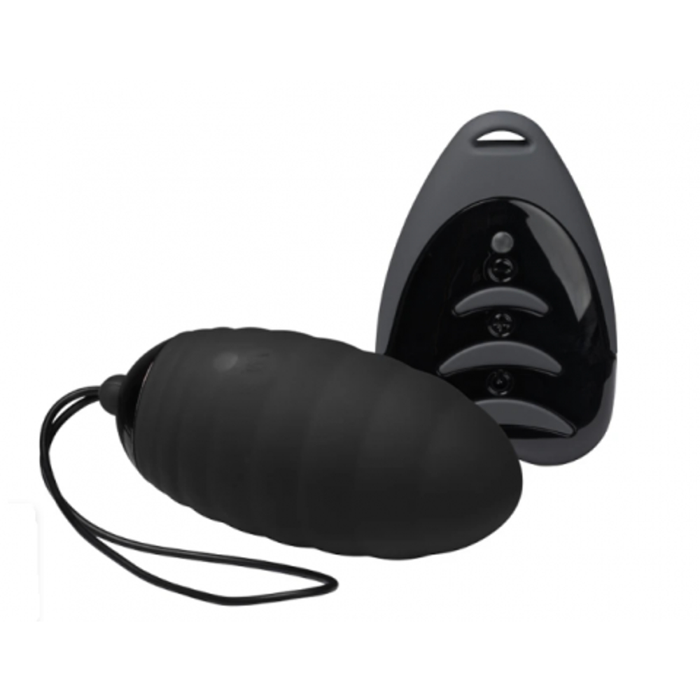 Виброяйцо Ocean Breeze 2.0 с пультом ДУ черное от Adrien Lastic