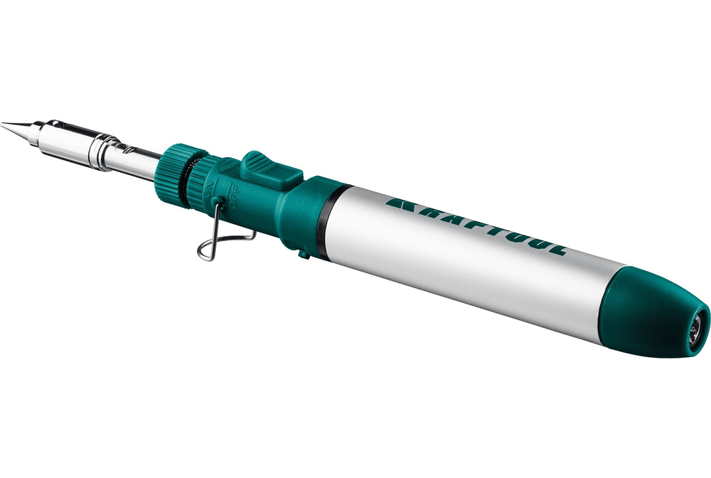 KRAFTOOL SolderGas, 70 A, 30 - 70 Вт, 1300°С, горелка, фен, набор 3 в 1, газовый паяльник (55504-H3)