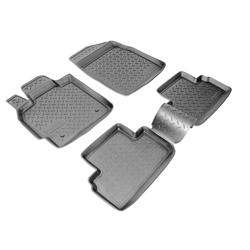 Ковры в салон Norplast/Unidec для Mazda CX-7 (2006-)Полиуретан,Черный, арт.NPL-Po-55-70