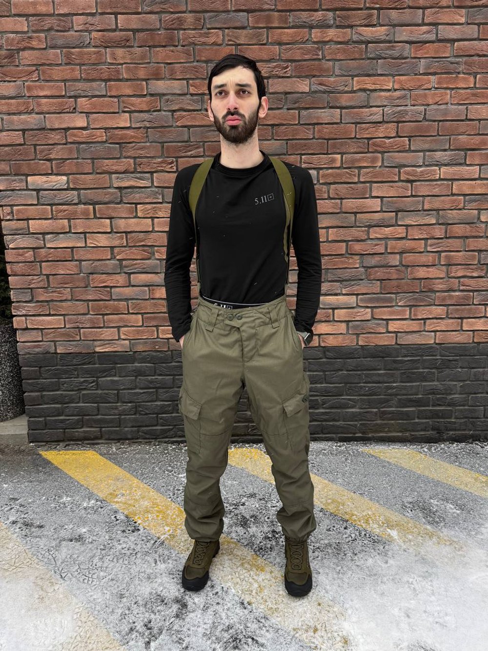 Костюм горка 6 флис / осень-зима / олива