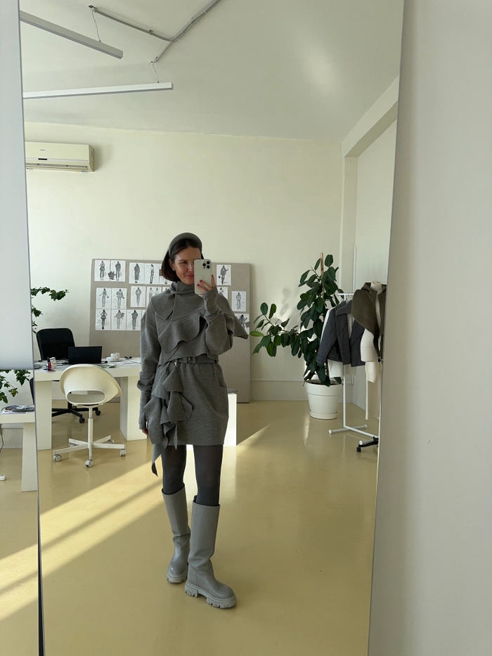 СВИТШОТ ЛУНЕС СЕРЫЙ