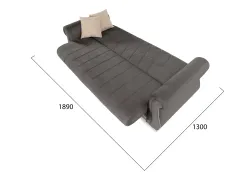 Диван Бриз-2 БД (НПБ) опоры белые, АСМ-Элегант, г.Екатеринбург