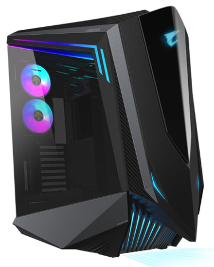 Корпус Gigabyte AORUS C700 Glass Black E-ATX, mATX, ATX, Mini-ITX, Full-Tower, без БП, с окном, подсветка, Audio, 4xUSB 3.0, USB Type-C, HDMI (GB-AC700G)