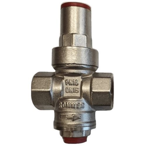 Редуктор давления Rommer 1/2" ВР/ВР PN16 с выходом под манометр (RVS-0010-000015)