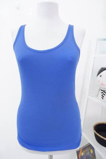 Майка Твое синяя 44 размер