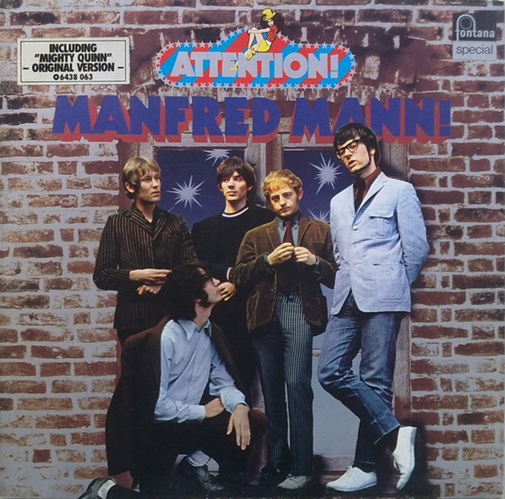 Manfred Mann ‎– Attention! Manfred Mann!