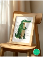 Постер в детскую мальчика 40х50 см