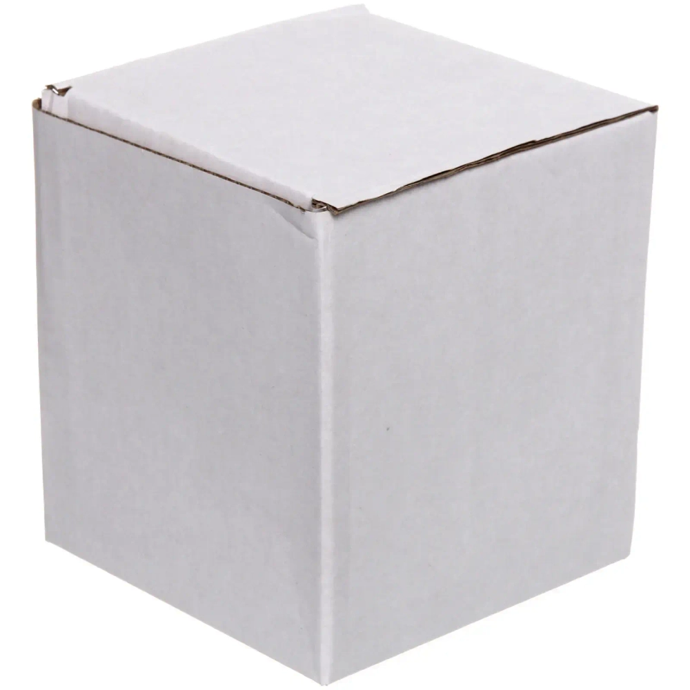 Кружка стеклянная с двойными стенками 350мл «Хай-Тек» с цветками