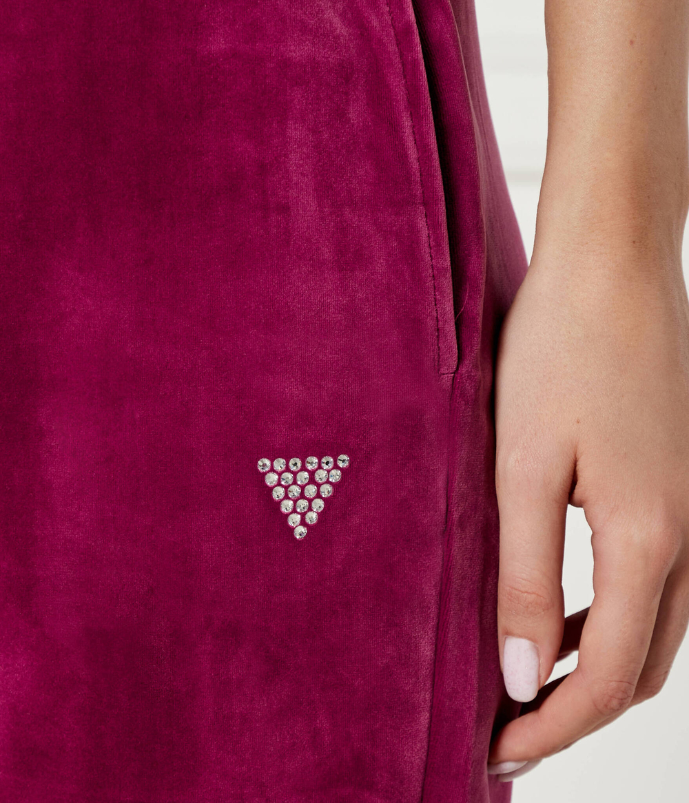 Спортивные штаны COUTURE GUESS ACTIVE - фуксия(V3BB27 KBXI2)